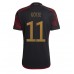 Duitsland Mario Gotze #11 Voetbalkleding Uitshirt WK 2022 Korte Mouwen